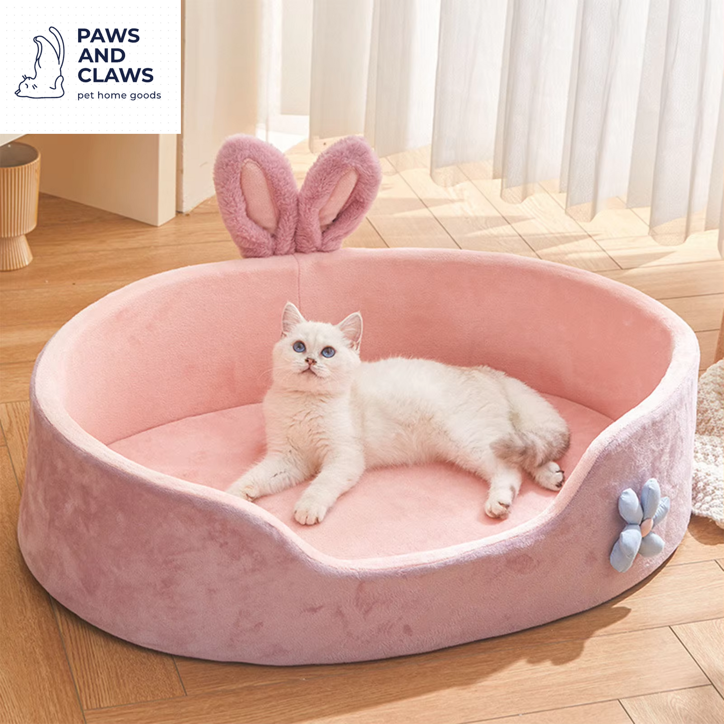 Pet Bed Detachable Washable Dog Sleeping Bed Soft Comfortable Warm Cat Bed for Four Seasons Soft Pet Bed