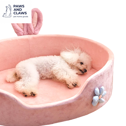 Pet Bed Detachable Washable Dog Sleeping Bed Soft Comfortable Warm Cat Bed for Four Seasons Soft Pet Bed