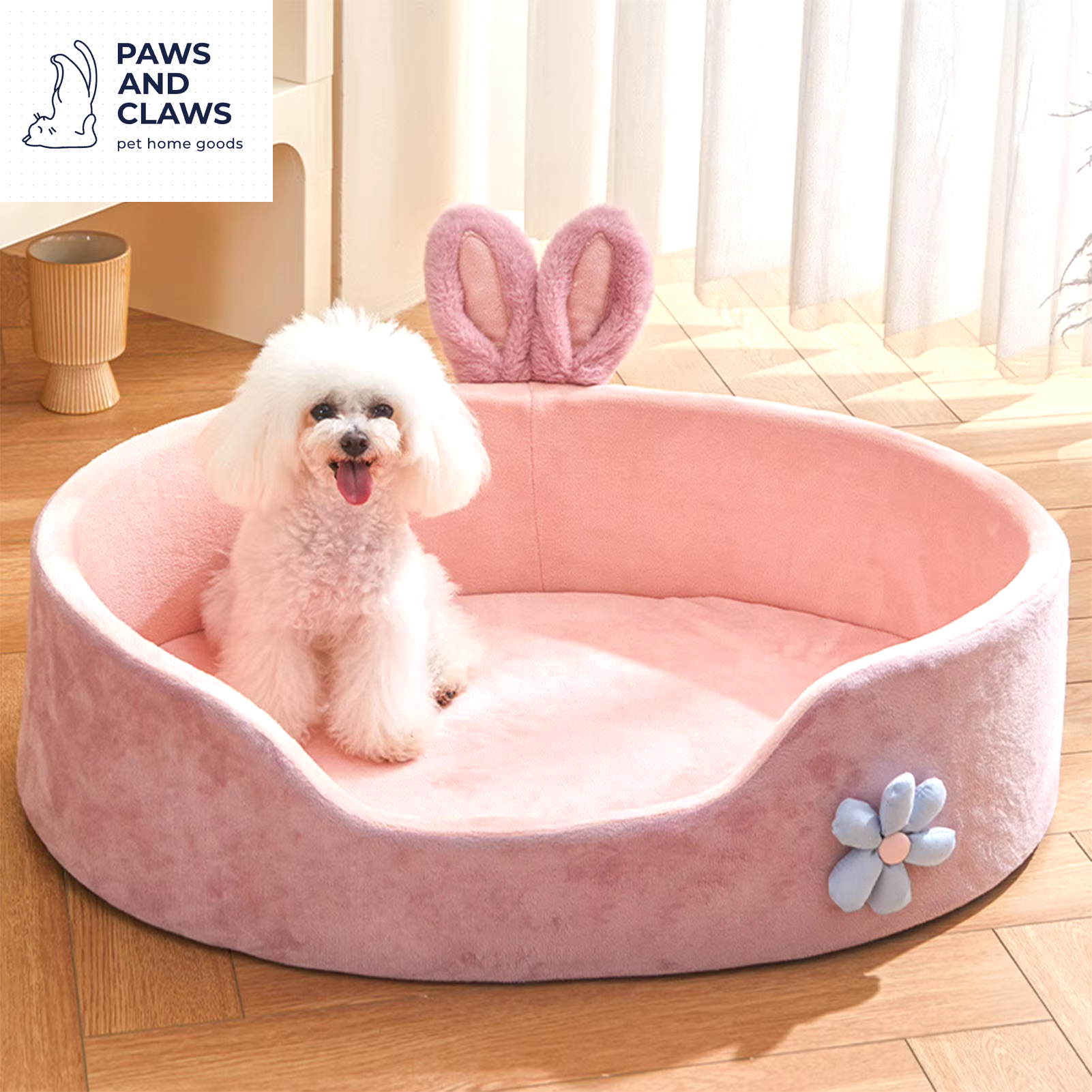 Pet Bed Detachable Washable Dog Sleeping Bed Soft Comfortable Warm Cat Bed for Four Seasons Soft Pet Bed